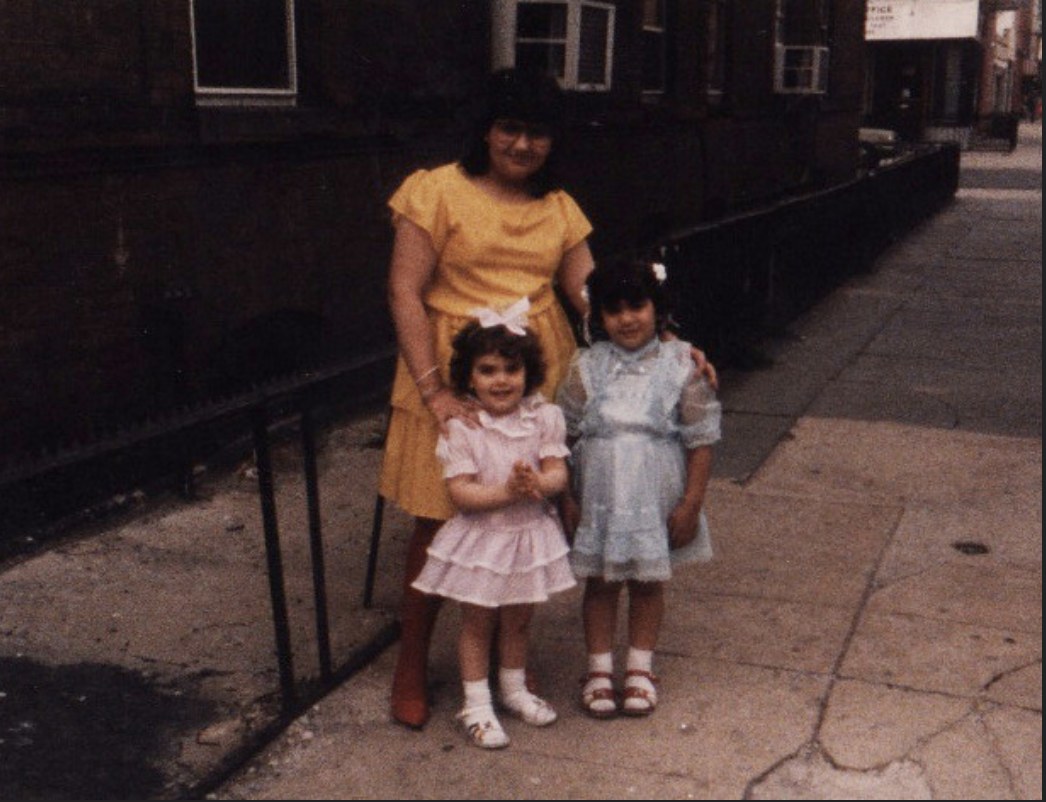 The three Esendemir sisters as little girls